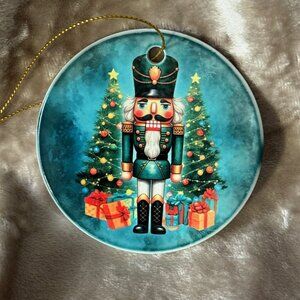 Ceramic Christmas Ornament -  Nutcracker